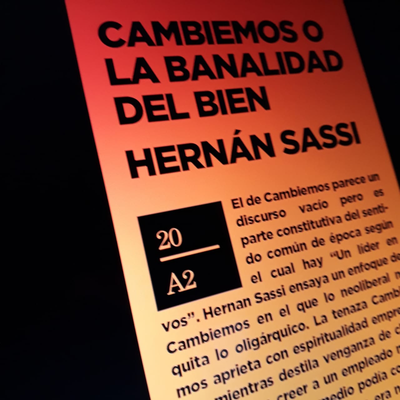 Hernan Sassi, en «Vayan a laburar» AM750